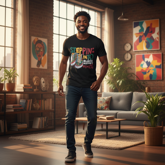 Steppin Into Black History Facebook Ad